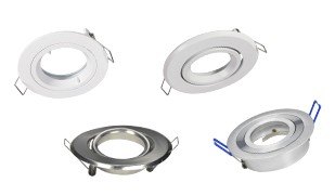 GU10 / MR16 downlight frames